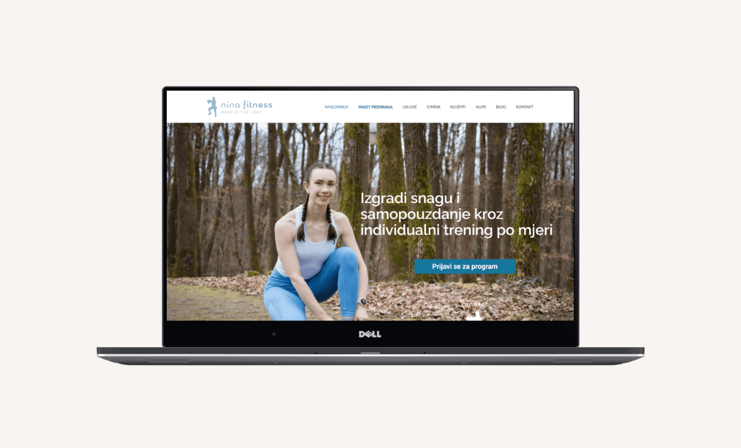 Web Nina fitness